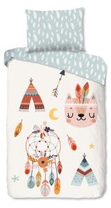 Biancheria da letto per bambini in flanella per letto singolo 140x200 cm Dreamy – Good Morning
