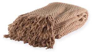 Coperta marrone in ciniglia 130x170 cm Renee – Tiseco Home Studio