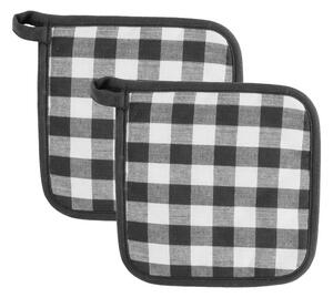 Presine in set in cotone 2 pz Gingham – Tiseco Home Studio