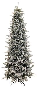 Albero di Natale Artificiale Innevato 180 cm 52 Rami Pino Silvestre Verde