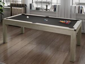 Tavolo trasformare Biliardo e Ping pong L182 x l102 x H80 cm Naturale chiaro - HENK