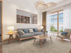Vetrata atelier 210 x 105 cm (L x H) in Alluminio termolaccato Naturale chiaro - BAYVIEW