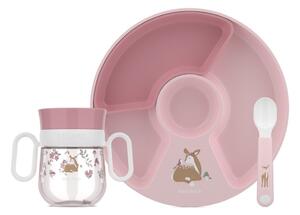 Set da pranzo per bambini in plastica 3 pz Fairy Garden by Little Dutch – Mepal