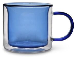 Tazze in set blu in vetro 2 pz 270 ml Liv – ONA