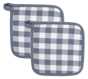 Presine in set in cotone 2 pz Gingham – Tiseco Home Studio