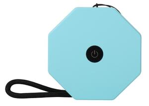 Decorazione luminosa bianca/turchese con ricarica USB portatile ø 8 cm Twist – Gingko