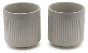 Tazzine in set grigie in porcellana 2 pz 300 ml Skagen – Bredemeijer