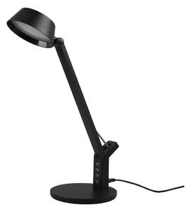Lampada da tavolo LED nera opaca con intensità regolabile (altezza totale 40 cm) Ava – Trio