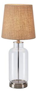 Lampada da tavolo in colore naturale con paralume in juta (altezza 60 cm) Costero - Markslöjd