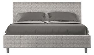 Letto Matrimoniale 160x190 cm con Rete Adele Aragona 1 Bianco