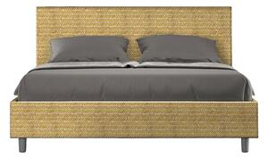 Letto Matrimoniale 160x200 cm Senza Rete Adele Aragona 3 Giallo
