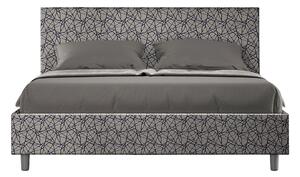 Letto Matrimoniale 160x190 cm Senza Rete Adele Era 09 Blu