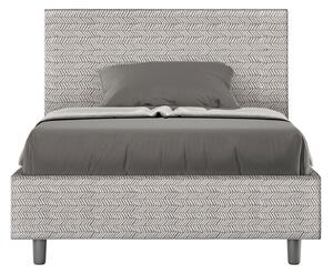 Letto 1 Piazza e Mezzo 120x190 cm Senza Rete Adele Aragona 1 Bianco