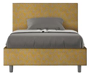 Letto 1 Piazza e Mezzo 120x190 cm Senza Rete Adele Era 06 Giallo