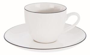Tazzina per espresso bianca in porcellana 100 ml Decora – Orion