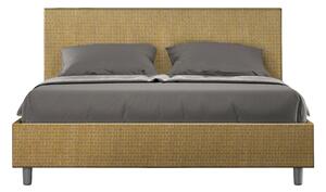 Letto Matrimoniale 160x190 cm Senza Rete Adele Labirinto 06 Giallo