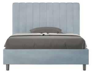 Letto 1 Piazza e Mezzo 120x190 cm Senza Rete Agueda Azzurro