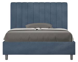 Letto 1 Piazza e Mezzo 120x190 cm Senza Rete Agueda Blu
