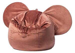 Borsa da divano per bambini in velluto rosso Ears - The Brooklyn Kids