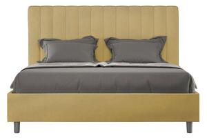 Letto Matrimoniale Francese 140x200 cm Senza Rete Agueda Ocra