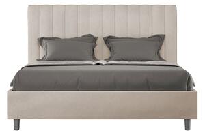 Letto Matrimoniale Francese 140x200 cm Senza Rete Agueda Sabbia