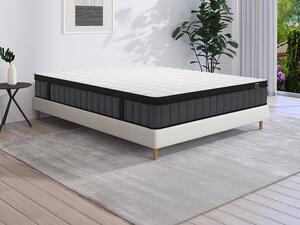 Materasso 160 x 200 cm ibrido molle insacchettate 7 zone e gel memory foam sp. 25 cm - TOLCA di YSMÉE