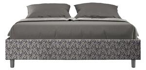Letto Matrimoniale Sommier 160x190 cm Senza Rete Azelia Era 09 Blu