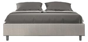 Letto Matrimoniale Sommier 160x210 cm Senza Rete Azelia Labirinto 01 Bianco