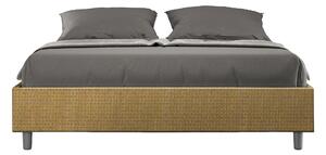 Letto Matrimoniale Sommier 160x190 cm Senza Rete Azelia Labirinto 06 Giallo