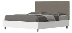 Letto Matrimoniale 160x190 cm Senza Rete Burmy Cappuccino