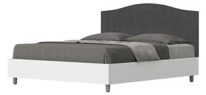 Letto Matrimoniale 160x190 cm Senza Rete Grace Grigio