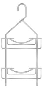 Mensola da bagno da appendere color argento lucido in alluminio Filaire Aluminium – douceur d'intérieur