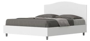 Letto Matrimoniale 160x190 cm Senza Rete Grace Bianco