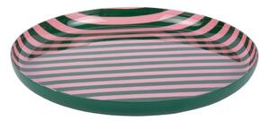 Piatto verde/rosa chiaro in ferro ø 22 cm Animado – PT LIVING
