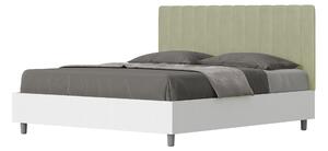 Letto Matrimoniale 160x190 cm con Rete e Contenitore Kaia Tè verde