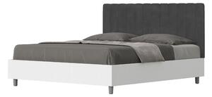 Letto Matrimoniale 160x190 cm Senza Rete Kaia Grigio