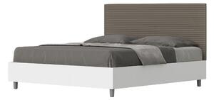 Letto Matrimoniale 160x200 cm Senza Rete Level Cappuccino