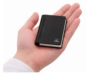 Decorazione luminosa nera con ricarica USB portatile BookLight – Gingko