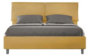 Letto Matrimoniale 160x190 cm Senza Rete Mados Ocra