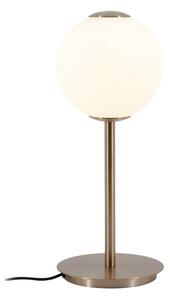 Lampada da tavolo LED color ottone in metallo con paralume in vetro con intensità regolabile (altezza totale 37 cm) Audrey Table – UMAGE