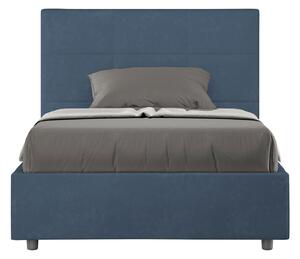 Letto 1 Piazza e Mezzo 120x190 cm Senza Rete Mika Blu