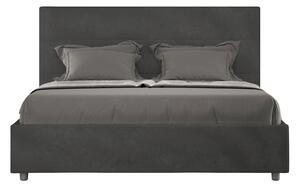 Letto Matrimoniale Francese 140x190 cm Senza Rete Mika Grigio