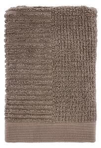 Asciugamano tipo terry grigio tortora in cotone 50x70 cm Classic – Zone