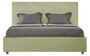 Letto Matrimoniale Francese 140x200 cm Senza Rete Mika Tè verde