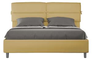 Letto Matrimoniale 160x190 cm Senza Rete Nandy Ocra