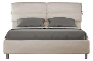 Letto Matrimoniale 160x190 cm con Rete Nandy Sabbia