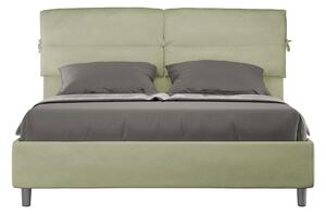 Letto Matrimoniale 160x190 cm Senza Rete Nandy Tè verde