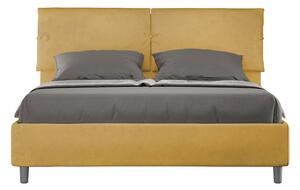 Letto Matrimoniale 160x190 cm Senza Rete Sleeper Ocra