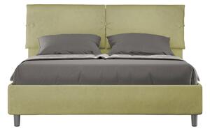 Letto Matrimoniale 160x190 cm Senza Rete Sleeper Tè verde