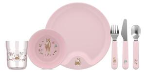 Set da pranzo per bambini in plastica 6 pz Fairy Garden by Little Dutch – Mepal